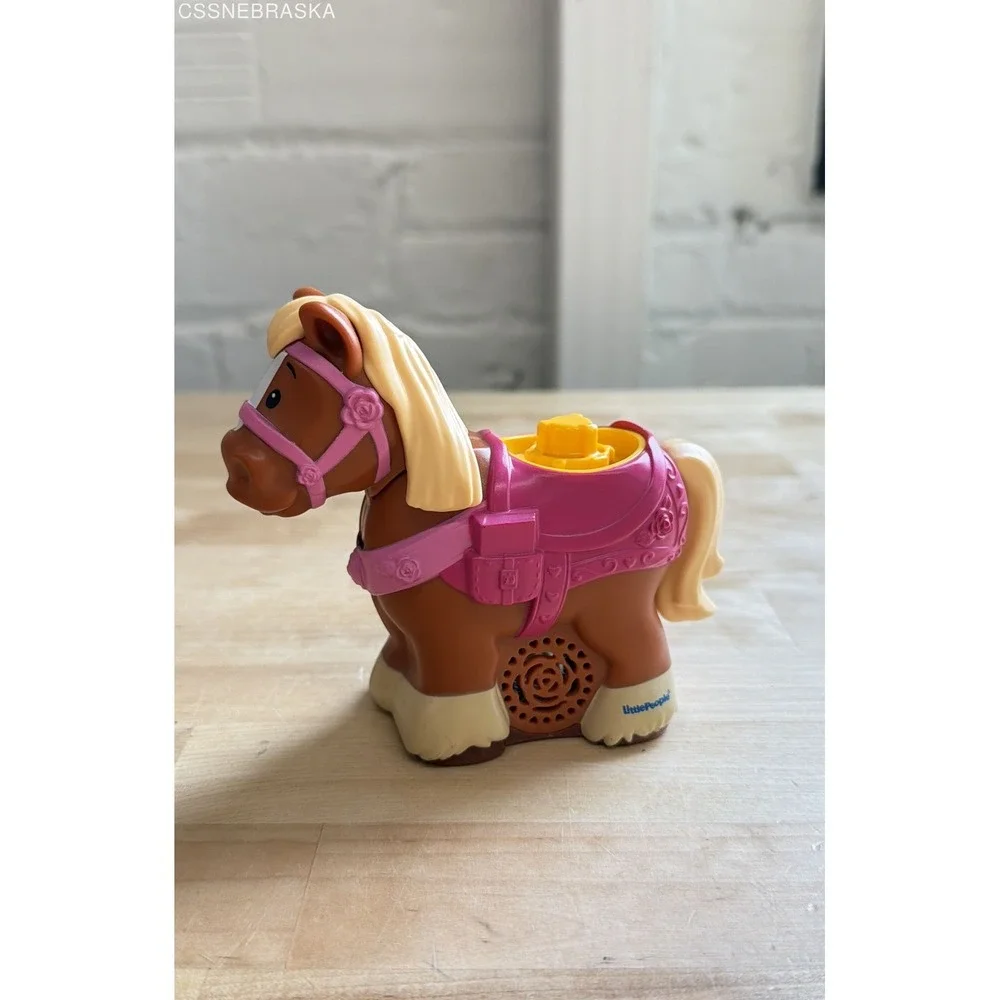 Fisher Price Little People Belle Horse Philippe - Tested-Sound Works